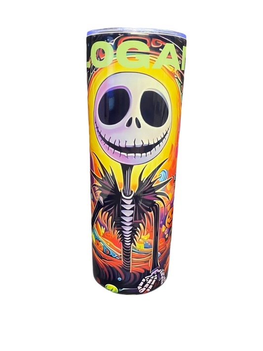 Custom Jack Skellington - 20oz Tumbler Cup