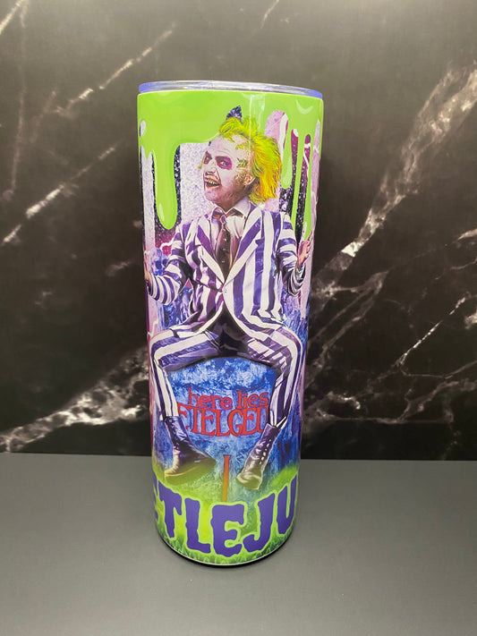 Beetle Juice Halloween - 20oz Tumbler Cup